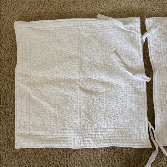 Pottery Barn Euro Sham Pillow Cover - Floral Linen Blend - Picture 2 of 5